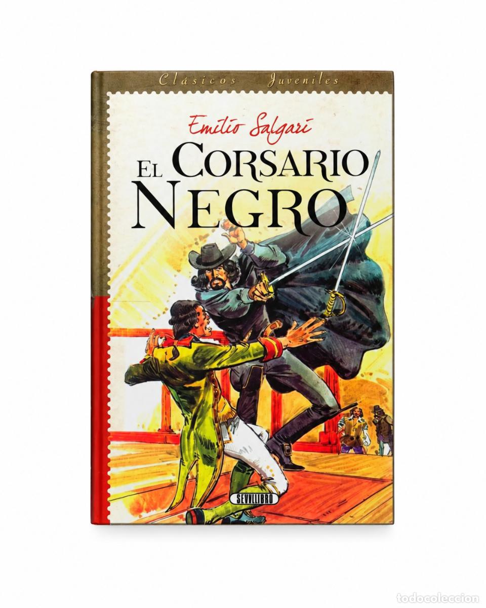 Libros: EMILIO SALGARI &ndash; EL CORSARIO NEGRO &ndash; SERVILIBRO &ndash; LM