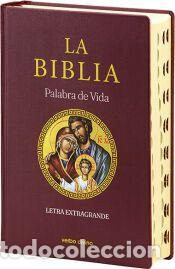Libros: La Biblia. Palabra de Vida ( Letra extragrande) - AA.VV.
