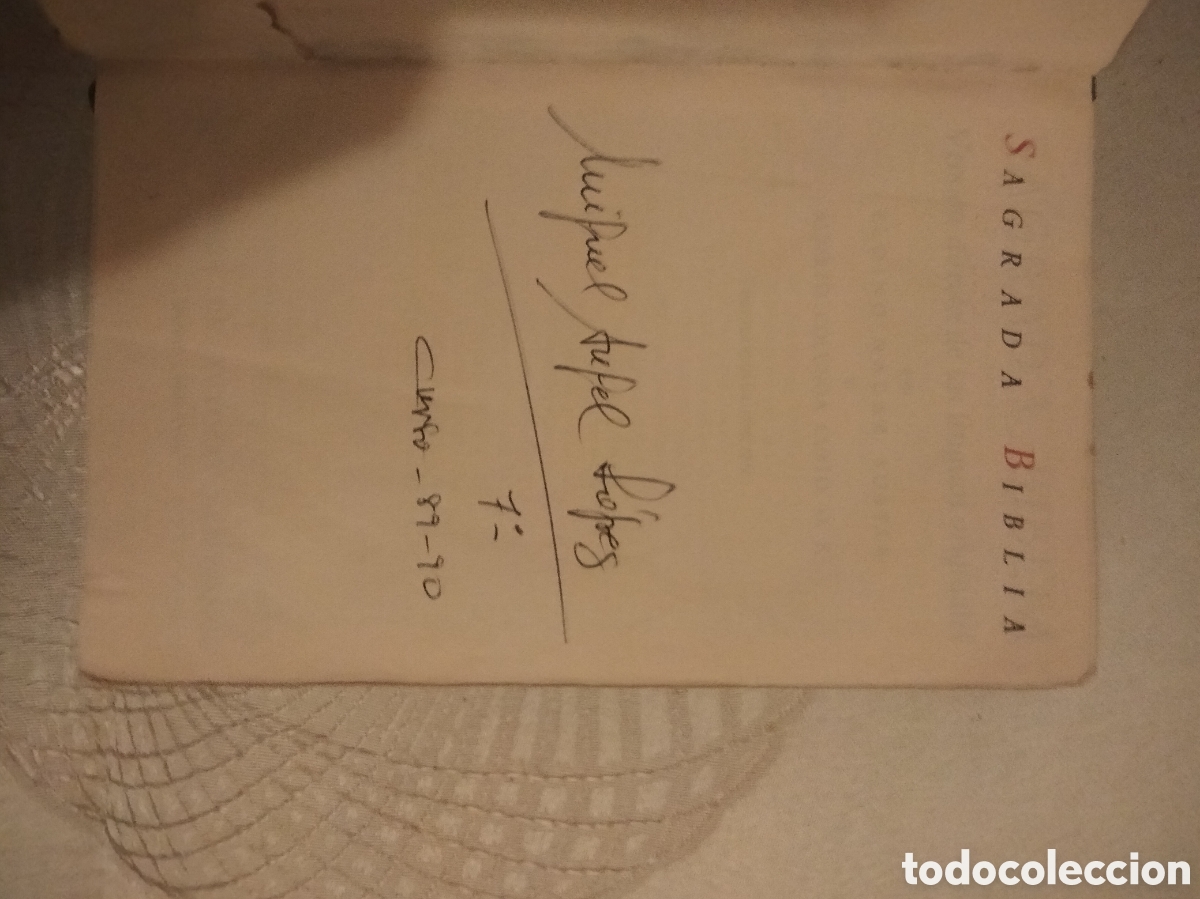 Libros: La Sagrada biblia 1973 - Foto 2