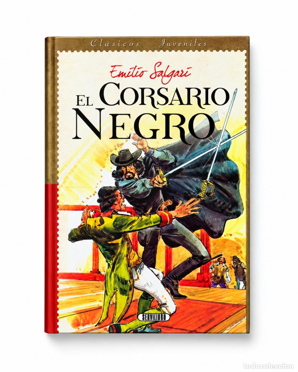 Libri: EMILIO SALGARI &ndash; EL CORSARIO NEGRO &ndash; LM