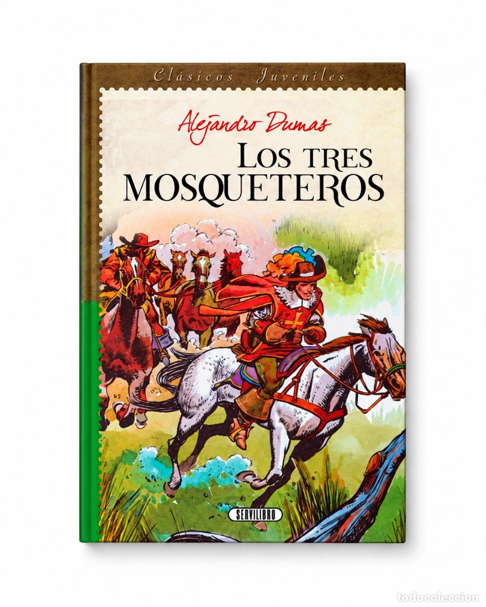 Libros: ALEJANDRO DUMAS &ndash; LOS TRES MOSQUETEROS &ndash; LM - Foto 1