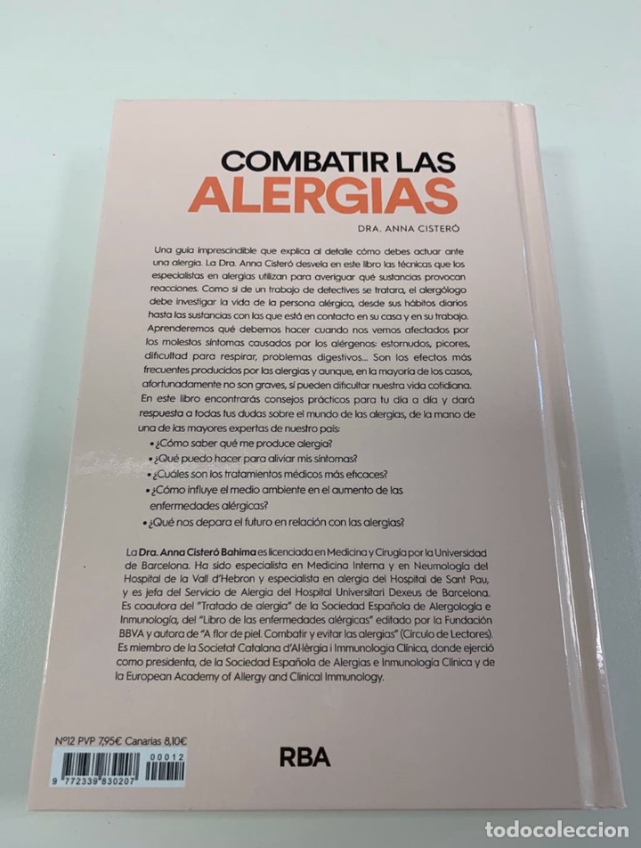 Libros: COMBATIR LAS ALERGIAS - LIBRO NUEVO - Foto 3