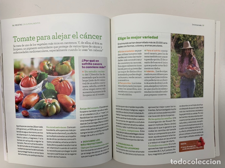 Libros: RECETAS CON S&Uacute;PER ALIMENTOS - NUEVO - Foto 2