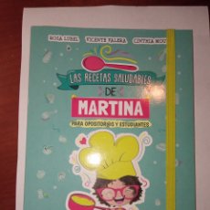 Libros: LAS RECETAS SALUDABLES DE MARTINA. Lote 309826188