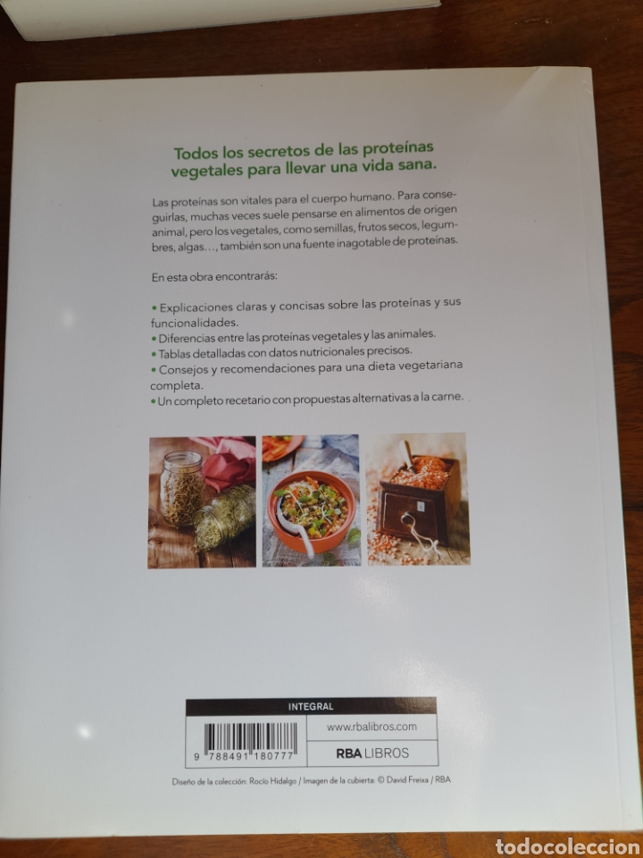 Libros: Prote&iacute;nas vegetales. Nuria Viver - Foto 2