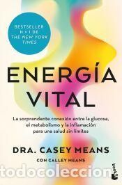 Libros: Energ&iacute;a vital - Means, Calley; Means, Casey