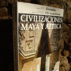 Libros de segunda mano: PIERRE IVANOFF: CIVILIZACIONES MAYA Y AZTECA, ED.MAS-IVARS 1972