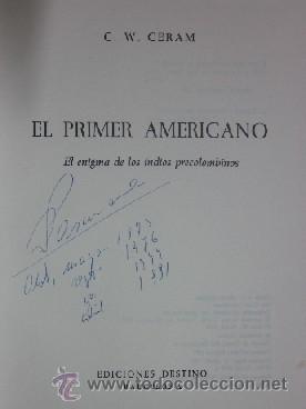 Libros de segunda mano: EL PRIMER AMERICANO - PRIMERA EDICION 1973 - Foto 3