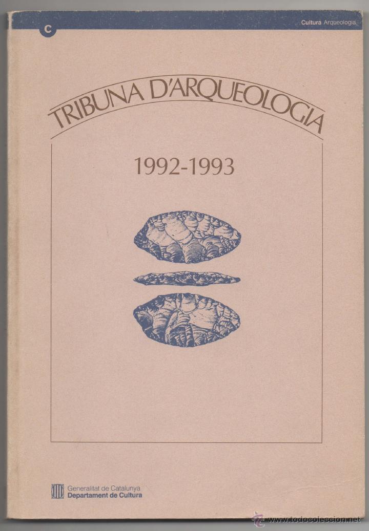 Libros de segunda mano: TRIBUNA DARQUEOLOGIA 1992-1993 - Foto 1