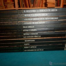 Libros de segunda mano: ARQUEOLOGÍA DE LAS CIUDADES PERDIDAS - 12 TOMOS - SALVAT (INCAS-MAYAS-AZTECAS-GRECIA-ASIA-EGIPTO...). Lote 44805930