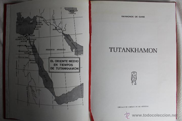 l- 250. tutankhamon. raymonde gans. circulo - Acheter Livres d'Archéologie sur