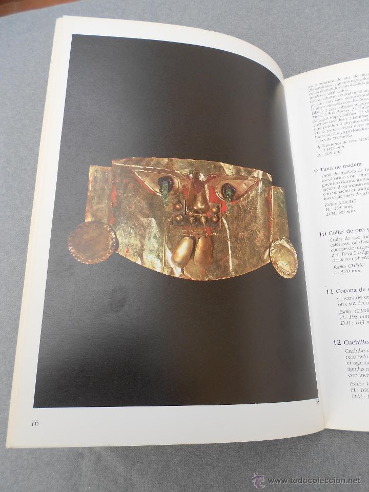 Libros de segunda mano: ORO DEL PERU. CATALOGO - Foto 3