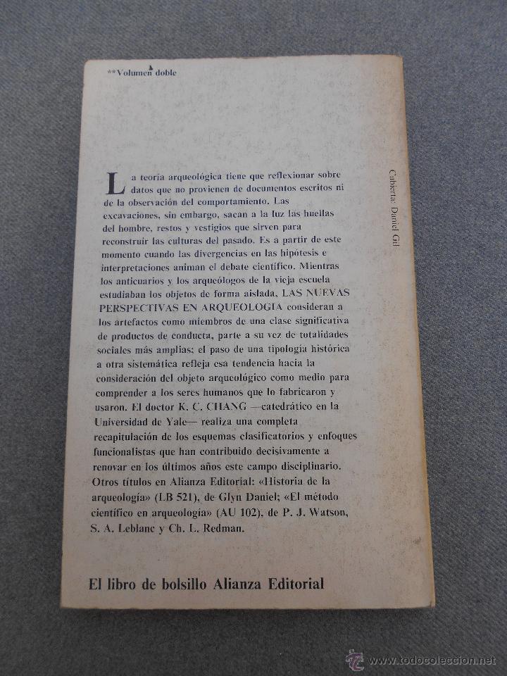 Libros de segunda mano: NUEVAS PERSPECTIVAS EN ARQUEOLOGIA - Foto 2