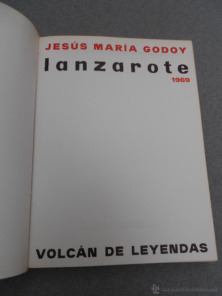 Libros de segunda mano: LANZAROTE, VOLCAN DE LEYENDAS - Foto 2
