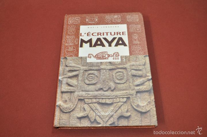 Libros de segunda mano: l&eacute;criture maya - maria longhena - ACB - Foto 1
