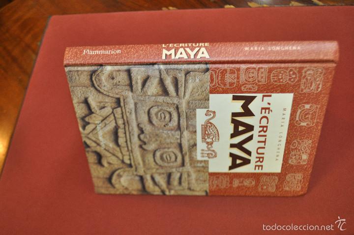 Libros de segunda mano: l&eacute;criture maya - maria longhena - ACB - Foto 2