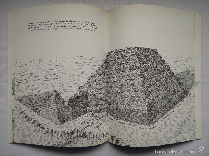 Libros de segunda mano: NACIMIENTO DE UNA PIR&Aacute;MIDE; DAVID MACAULAY. - Foto 3