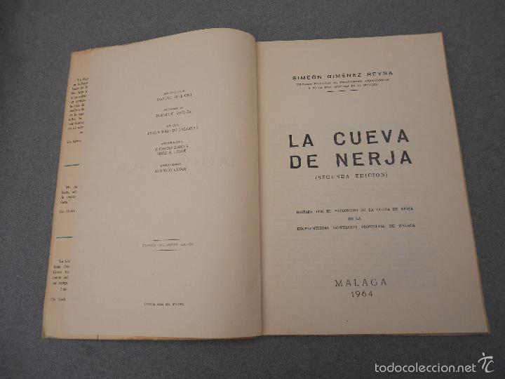 Libros de segunda mano: LA CUEVA DE NERJA - Foto 2