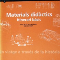 Libros de segunda mano: MUSEU D'HISTÒRIA DE CATALUNYA. MATERIALS DIDÀCTICS.. Lote 66367658