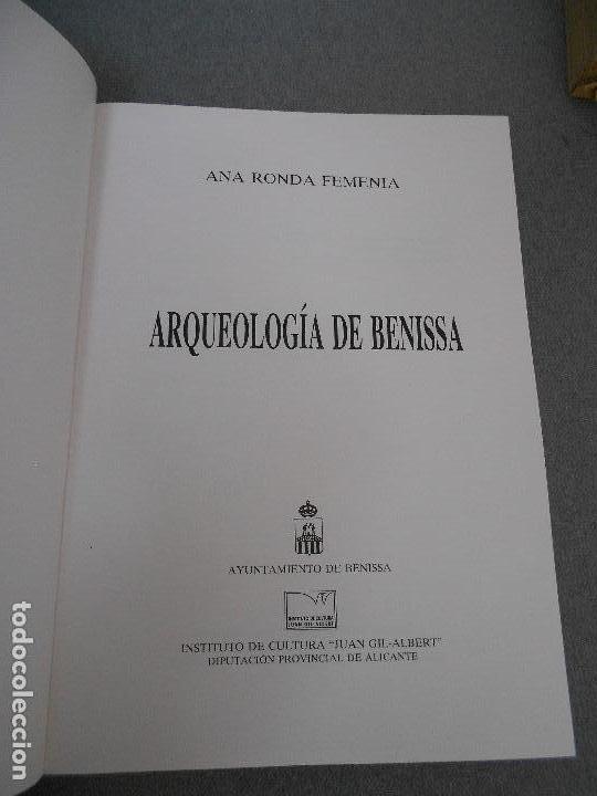 Libros de segunda mano: ARQUEOLOGIA DE BENISSA - Foto 2