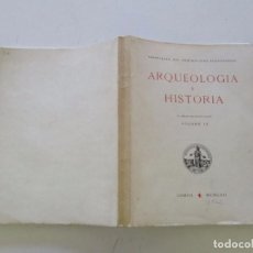 Libros de segunda mano: VV.AA. ARQUEOLOGIA E HISTÓRIA. RM83717. 