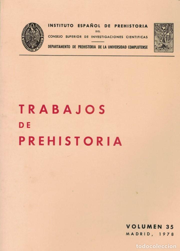 Libros de segunda mano: Trabajos de Prehistoria del 26 al 35 - Foto 1