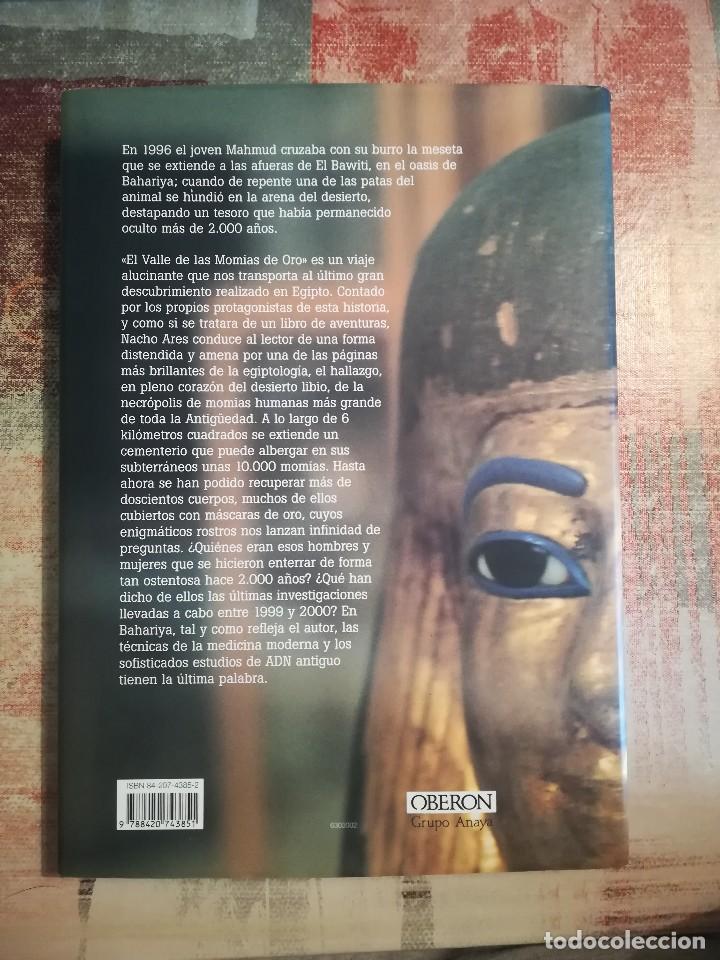 Libros de segunda mano: El valle de las momias de oro - Nacho Ares - Foto 2