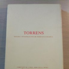 Libri di seconda mano: TORRENS. ESTUDIS I INVESTIGACIONS DE TORRENT I COMARCA.2 BIBL I MUSEU DE L´AJTª DE TORRENT. 1983. 