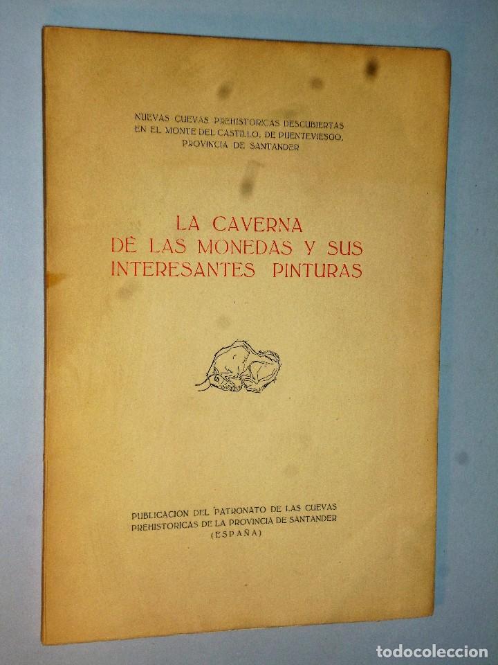 Libros de segunda mano: LA CAVERNA DE LAS MONEDAS Y SUS PINTURAS. - Foto 1