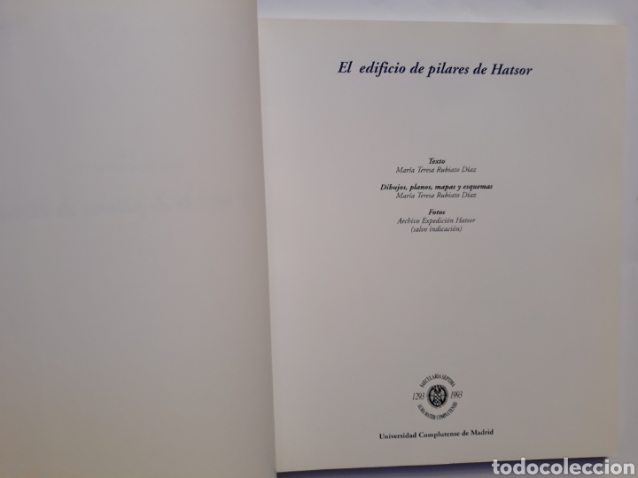 Libros de segunda mano: Arqueolog&iacute;a el edificio de pilares de Harbor Mar&iacute;a Teresa Rubiato 1994 - Foto 6