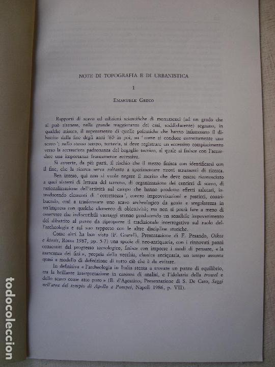 Libros de segunda mano: NOTE DI TOPOGRAFIA E DI URBANISTICA, EMANUELE GRECO - Foto 2