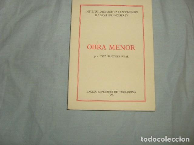 Libros de segunda mano: OBRA MENOR , JOSE SANCHEZ REAL - Foto 1