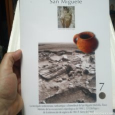 Libros de segunda mano: SAN MIGUELE. MOLINILLA. ALAVA. MEMORIAS DE YACIMIENTOS ALAVESES. LA NECROPOLIS TARDORROMANA.. Lote 136010498