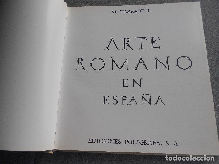 Libros de segunda mano: ARTE ROMANO EN ESPA&Ntilde;A - Foto 3