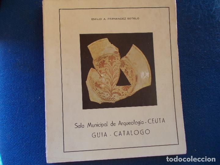 Libros de segunda mano: CEUTA GUIA CATALOGO DE ARQUEOLOGIA - Foto 1