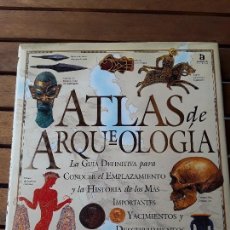 Libros de segunda mano: ATLAS DE ARQUEOLOGIA, DE MICK ASTON Y TIM TAYLOR. ACENTO, 1999. 31X26. MUY ILUSTRADO.. Lote 149707326