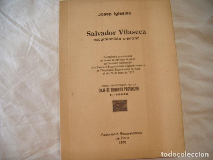 Libros de segunda mano: Salvador Vilaseca Excursionista cient&iacute;fic - Foto 1