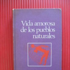 Libros de segunda mano: VIDA DE LOS PUEBLOS NATURALES - ENVÍO CERTIFICADO 6,99