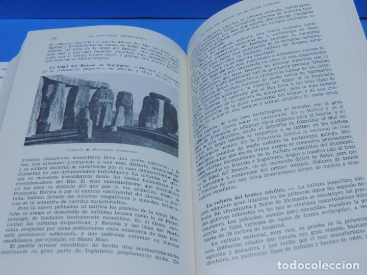 Libros de segunda mano: LA HUMANIDAD PREHISTORICA. -JUAN MALUQUER DE MOTES - Foto 8