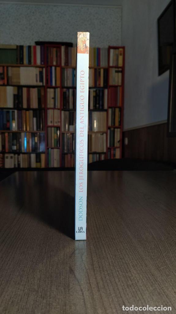 Libros de segunda mano: LOS JEROGLIFICOS DEL ANTIGUO EGIPTO. AIDAN DODSON. LIBSA - Foto 7