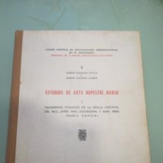 Libros de segunda mano: ESTUDIOS DE ARTE RUPESTRE NUBIO. MADRID 1968.. Lote 198025486