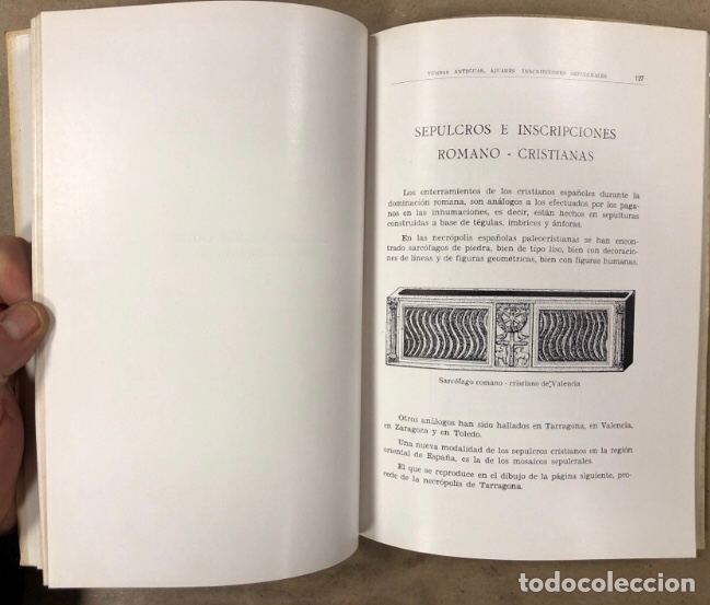 Libros de segunda mano: TUMBAS ANTIGUAS, AJUARES, INSCRIPCIONES SEPULCRALES. ANTONIO AGUIRRE ANDRÉS. 1957 (1ª EDICIÓN). - Foto 7 - 209169156