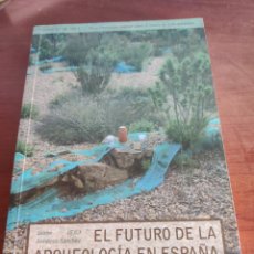 Libros de segunda mano: EL FUTURO DE LA ARQUEOLOGÍA EN ESPAÑA. Lote 215531813