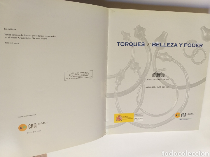 Libros de segunda mano: Torques belleza y poder . Museo Arqueol&oacute;gico Nacional 2002 - Foto 9