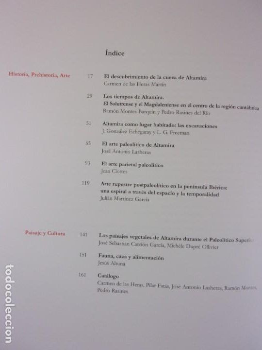 Libros de segunda mano: REDESCUBRIR ALTAMIRA / 2002 - Foto 2