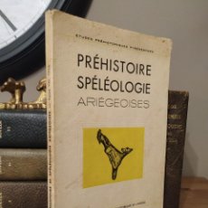 Libros de segunda mano: PREHISTOIRE SPELEOLOGIE ARIEGEOISES TOMO VIII 1953