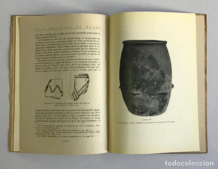 Libros de segunda mano: LA CUEVA DE TORALLA. - MALUQUER DE MOTES, Juan. - Foto 4