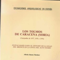 Libri di seconda mano: ALFREDO JIMENO MARTÍNEZ. LOS TOLMOS DE CARACENA (SORIA). Lote 243959850