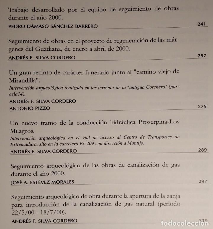 Libros de segunda mano: LIBRO. MERIDA EXCAVACIONES ARQUEOLOGICAS, 2000. MEMORIA 6. - Foto 10