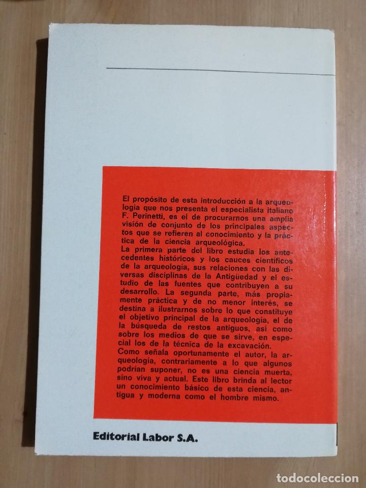 Libros de segunda mano: INTRODUCCI&Oacute;N A LA ARQUEOLOG&Iacute;A (F. PERINETTI) - Foto 4